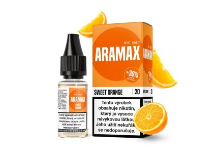 Aramax Salt Sweet Orange (Sladký pomeranč) 10ml 20mg