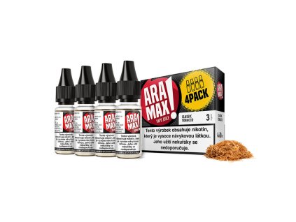 Aramax Classic Tobacco (Klasický tabák) 4x10ml 12mg