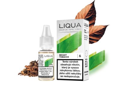 LIQUA Bright Tobacco (Virginská tabáková směs) 10ml 0mg