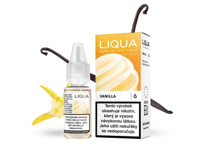 LIQUA Vanilla (Francouzská vanilka) 10ml 6mg