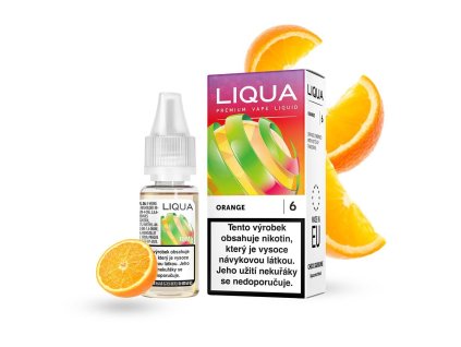 LIQUA Orange (Pomeranč s mandarinkou) 10ml 0mg
