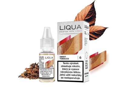 LIQUA Sweet Tobacco (Tabák s karamelem a vanilkou) 10ml 6mg
