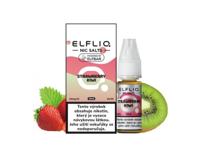 Elfliq Salt Strawberry Kiwi (Jahoda a kiwi) 10ml 20mg