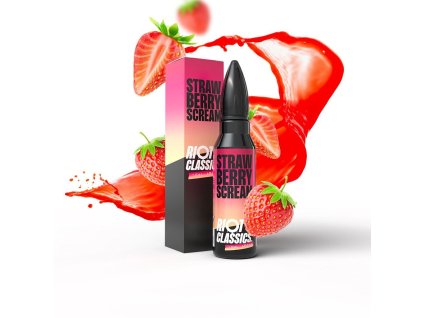 Příchuť Riot Squad S&V: Strawberry Scream (Jahodová limonáda) objem 10ml