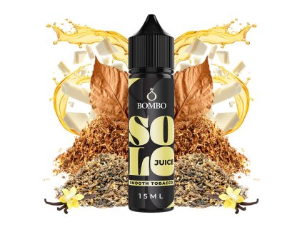 Příchuť Bombo Solo Juice S&V: Smooth Tobacco (Jemná tabáková směs) objem 15ml