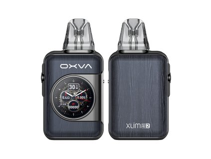 Oxva Xlim SQ Pro 2 - Pod Kit - Gunmetal Wood, produktový obrázek.