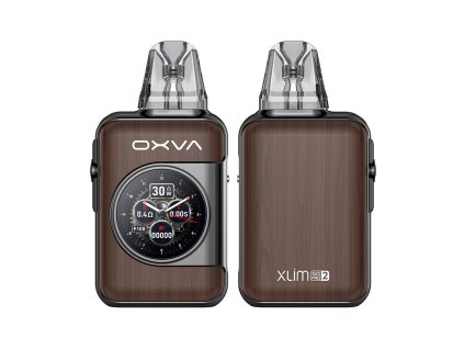 Oxva Xlim SQ Pro 2 - Pod Kit - Brown Wood, produktový obrázek.