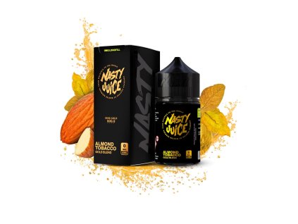 Příchuť Nasty Juice S&V: Gold Blend (Tabák s mandlemi) 10ml