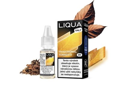 Liqua Salt - Traditional Tobacco - 20mg, produktový obrázek.