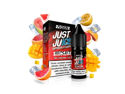 Just Juice Salt Fusion Mango & Blood Orange On Ice (Ledové mango & červený pom) 10ml 20mg