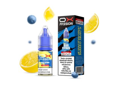 OXVA OX PASSION Salt Blue Citrus (Borůvka & citron) 10ml 20mg