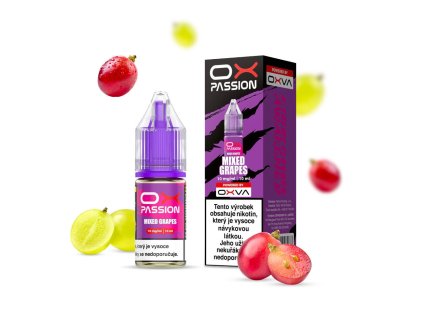 OXVA OX PASSION Salt Mixed Grapes (Hroznový mix) 10ml 10mg