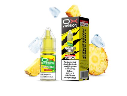 OXVA OX PASSION Salt Pineapple Freeze (Ledový ananas) 10ml 20mg