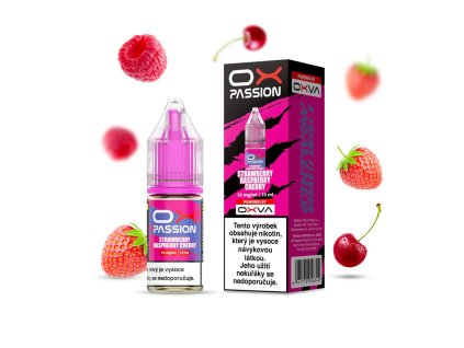 OXVA OX PASSION Salt Strawberry Raspberry Cherry (Jahoda, malina & třešeň) 10ml 20mg