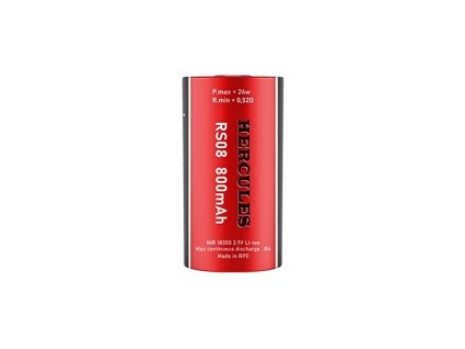 baterie herkules rs08 18350 800mah 8a