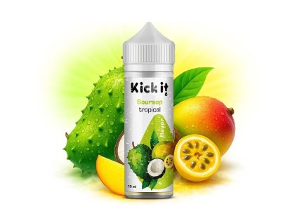 kickit soursop tropical 10ml