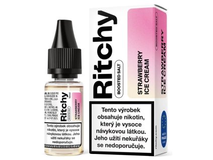 Ritchy Salt Strawberry ICE Cream 10ml 10mg