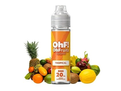 Ohf! - S&V - OhFruits - Tropical - 20ml, produktový obrázek.