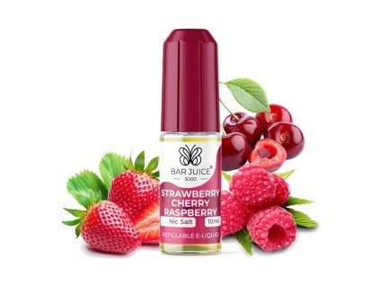 bar juice 5000 salt e liquid 10ml strawberry cherry raspberry