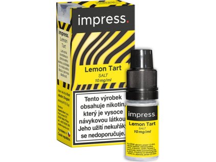 liquid impress salt lemon tart 10ml 10mg