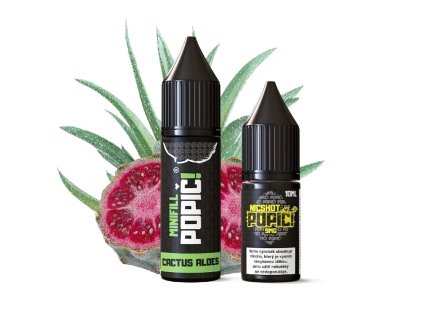POPIČ! MiniFill 2v1 Cactus Aloes 15ml 6mg