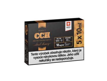 JustVape CCH Booster 5x10ml 100VG/0PG 18mg