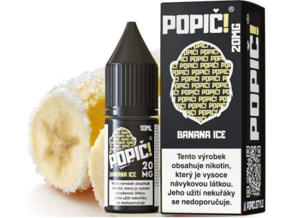 liquid popic salt banana ice 10ml 20mg