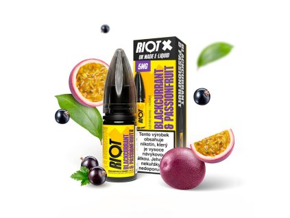 Riot X Salt Blackcurrant & Passionfruit 5mg