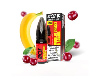 Riot X Salt Morello Cherry & Banana 10mg