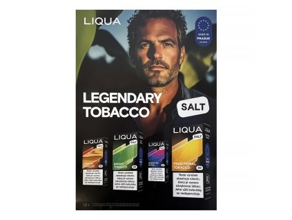 Liqua plakát A3 legendary tobacco