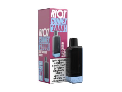 RIOT Connex 1000 předplněná kapsle (Blue Cherry Burst) 10mg 1ks