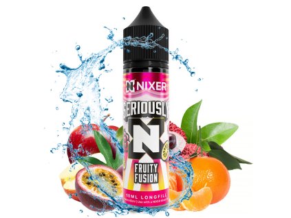 Nixer Seriously - S&V - Fruity Fusion - 10ml, produktový obrázek.
