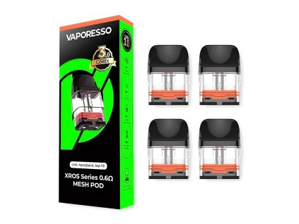 Vaporesso Xros COREX 3.0 Pod Cartridge 0,6ohm 2ml 4ks