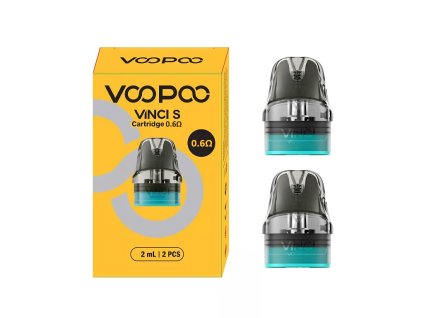 Voopoo VINCI S Pod Cartridge 0,6ohm 2ml 2ks