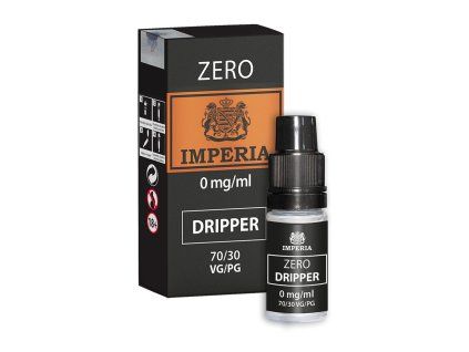 257563 imperia zero dripper beznikotinova baze 70vg 30pg 10ml objem 10ml kolek u