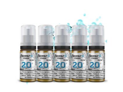Flavourit STRIKER - nikotinový booster - 70/30 - 5x10ml - 20mg