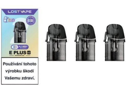 lost vape e plus v2 cartridge 03ohm 2ml 3pack