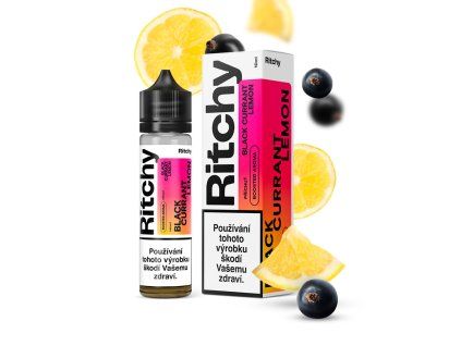 261908 prichut ritchy s v black currant lemon cerny rybiz a citron objem 10ml kolek u