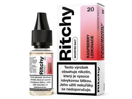 Ritchy - Salt e-liquid - Raspberry Lemonade - 10ml - 20mg, produktový obrázek.