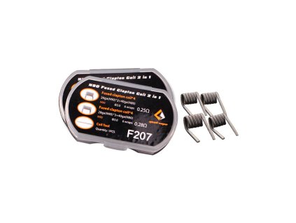 GeekVape set 2v1: Předmotané spirálky GeekVape N90 Fused Clapton (8ks)