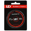 UD Kanthal - odporový drát - 27GA - 0,35mm - 9m