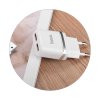 Nabíjecí adaptér do sítě Hoco C12 Dual USB (5V / 2,4A) (Bílý)