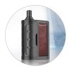 Elektronická cigareta: Vandy Vape Rhino Pod Kit (1200mAh) (Red Green Leather)