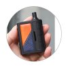 Elektronická cigareta: Vandy Vape Rhino Pod Kit (1200mAh) (Red Green Leather)