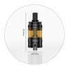 Clearomizér Vapefly Alberich MTL RTA (2ml/2ml) (Černý)