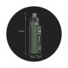 Elektronická cigareta: Vaporesso GEN PT60 Pod Kit (2500mAh) (Light Silver)