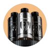 Clearomizér Vapefly Lindwurm RTA (5ml) (Stříbrný)