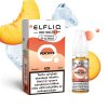 Elfliq Salt Peach Ice (Ledový broskvový džus) 10ml intenzita nikotinu 10mg tabáková nálepka Kolek Q