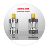 Eleaf GZeno S Tank clearomizér Gunmetal 3ml