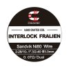 Předmotané spirálky Coilology Handcrafted Sandvik Interlock Fralien Ni80 (2ks) odpor 0,14ohm